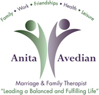 Anita avedian marriage & family therapist logo